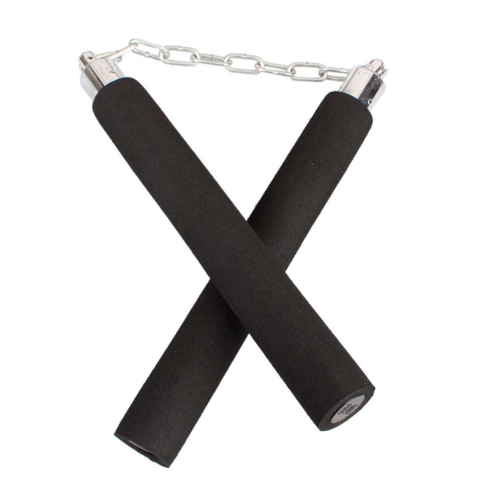 Children Kids Foam Padded Training Nunchucks Nunchaku Black C173 eBay