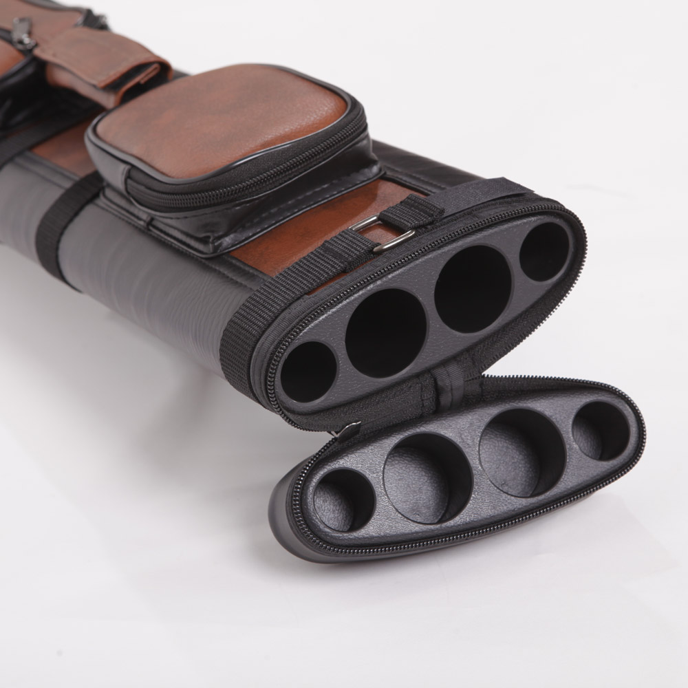 2x2 1/2 Billiard Stick Pool Barrel Hard Cue Tube Carry Case 4 Hole